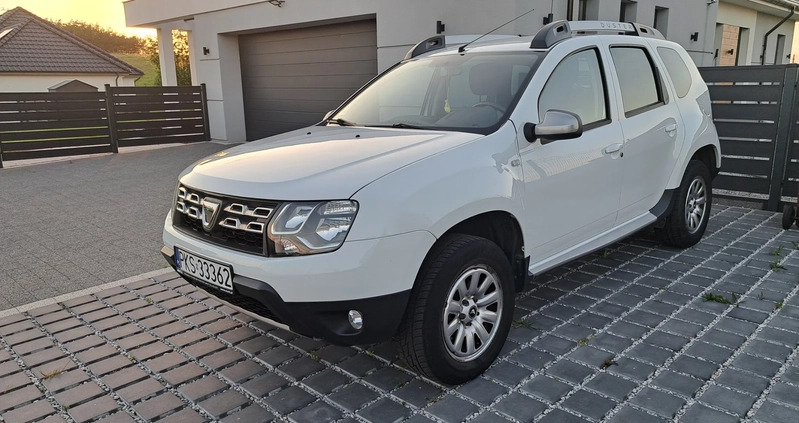 Dacia Duster cena 34900 przebieg: 155000, rok produkcji 2016 z Wyszków małe 92